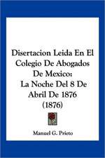 Disertacion Leida En El Colegio De Abogados De Mexico