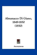 Almanacco Di Giano, 1849-1850 (1850)