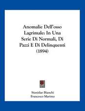 Anomalie Dell'osso Lagrimale