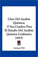 Clave Del Analisis Quimica