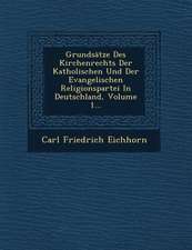 Grundsätze Des Kirchenrechts Der Katholischen Und Der Evangelischen Religionspartei in Deutschland, Volume 1...