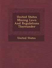 United States Mining Laws and Regulations Thereunder