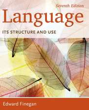 Language: Its Structure and Use