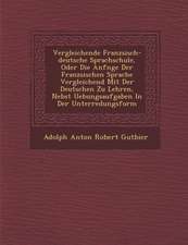 Vergleichende Franz Sisch-Deutsche Sprachschule, Oder Die Anf Nge Der Franz Sischen Sprache Vergleichend Mit Der Deutschen Zu Lehren, Nebst Uebungsauf