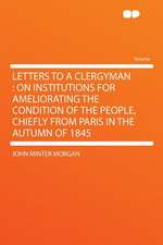 Letters to a Clergyman