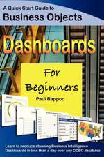 Business Objects Dashboards for Beginners