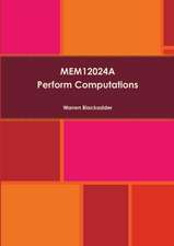 Mem12024a - Perform Computations