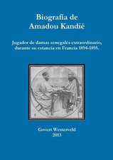 Biografia de Amadou Kandie, Jugador de Damas Senegales Extraordinario, Durante Su Estancia En Francia 1894-1895.