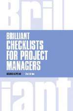 Brilliant Checklists for Project Managers