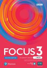 Focus 2ed Level 3 Student's Book & eBook with Extra Digital Activities & App