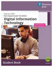 BTEC Tech Award 2022 Digital Information Technology Student