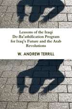 Lessons of the Iraqi De-Ba'athification Program for Iraq's Future and the Arab Revolutions