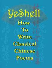 How to Write Classical Chinese Poems - English