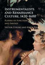 Instrumentalists and Renaissance Culture, 1420–1600: Players of Function and Fantasy