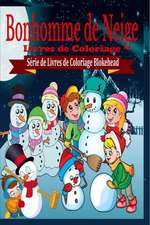 Bonhomme de Neige Livres de Coloriage