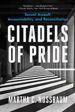 Citadels of Pride – Sexual Abuse, Accountability, and Reconciliation