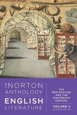 The Norton Anthology of English Literature – The Restoration and the Eighteenth Century