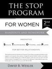 The STOP Program for Women – Handouts and Homework