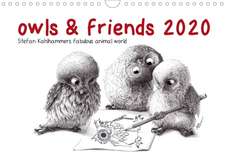 owls & friends 2020 (Wall Calendar 2020 DIN A4 Landscape)