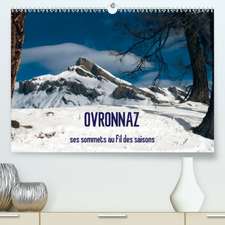 OVRONNAZ, ses sommets au fil des saisons(Premium, hochwertiger DIN A2 Wandkalender 2020, Kunstdruck in Hochglanz)