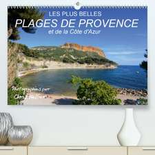 Les plus belles plages de Provence et de la Côte d'Azur(Premium, hochwertiger DIN A2 Wandkalender 2020, Kunstdruck in Hochglanz)