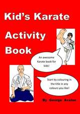 Kid's Karate Activity Book