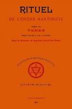 Rituel de L'Ordre Martiniste