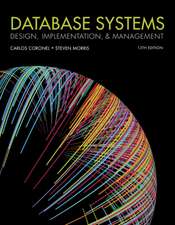 Database Systems: Design, Implementation, & Management