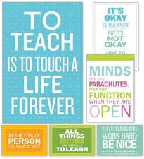 Inspirational Quotes Poster Set Bulletin Board