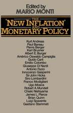 The ‘New Inflation’ and Monetary Policy: Proceedings of a Conference organised by the Banca Commerciale Italiana and the Department of Economics of Università Bocconi in Milan, 1974