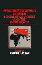 Economic Relations between Socialist Countries and the Third World