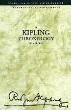 A Kipling Chronology