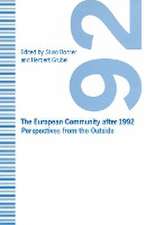 The European Community after 1992: Perspectives from the Outside