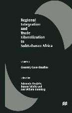 Regional Integration and Trade Liberalization in SubSaharan Africa: Volume 2: Country Case-Studies