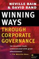 Winning Ways through Corporate Governance