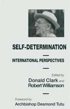 Self-Determination: International Perspectives