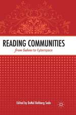 Reading Communities from Salons to Cyberspace