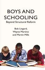 Boys and Schooling: Beyond Structural Reform