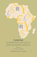 Funding Higher Education in Sub-Saharan Africa