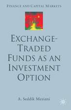 Exchange Traded Funds as an Investment Option