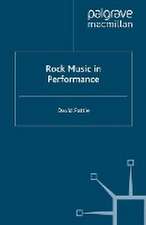 Rock Music in Performance