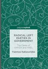 Radical Left Parties in Government: The Cases of SYRIZA and AKEL