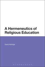 A Hermeneutics of Religious Education