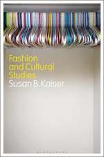 Fashion and Cultural Studies