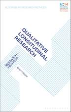 Qualitative Longitudinal Research: Research Methods