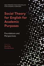 Social Theory for English for Academic Purposes