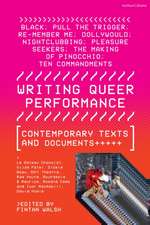 Writing Queer Performance