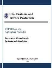 Cbp Officer and Agriculture Specialist