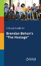 A Study Guide for Brendan Behan's 