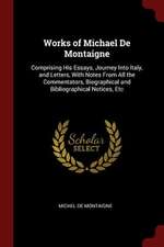 Works of Michael de Montaigne